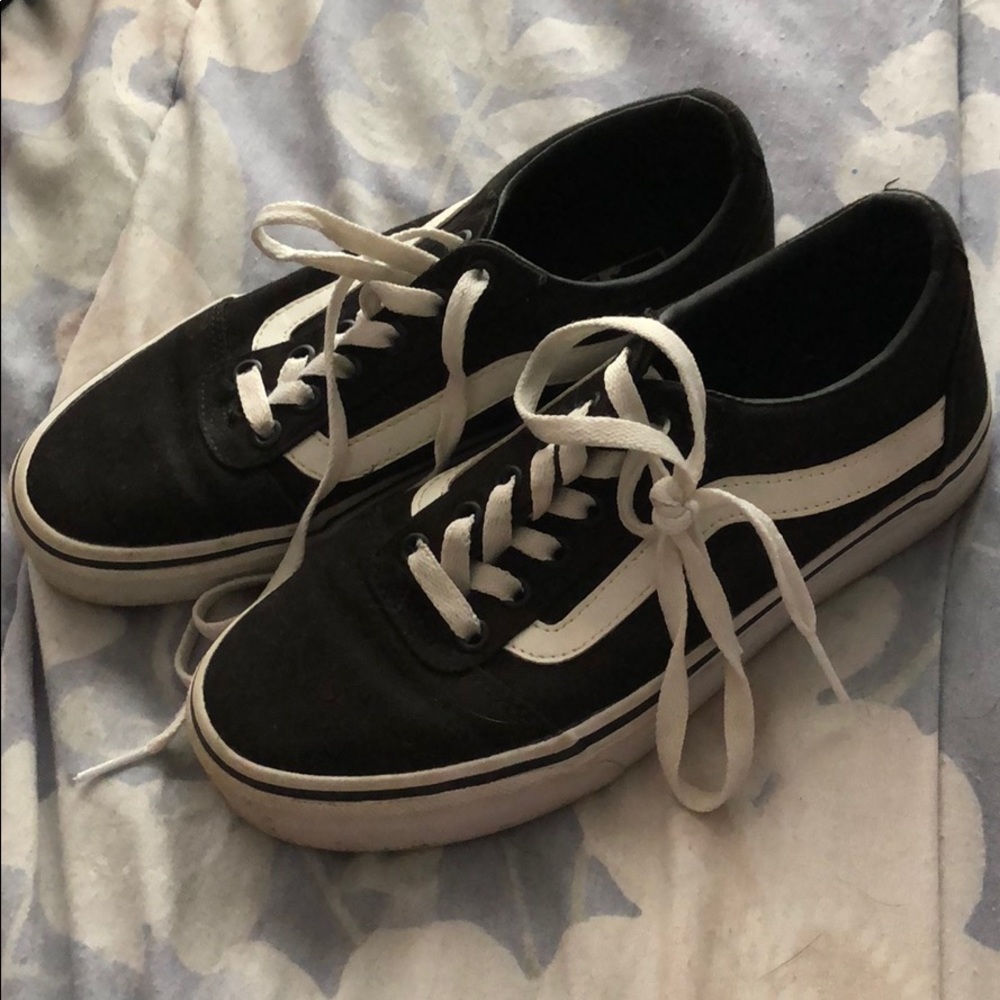 black old skool vans